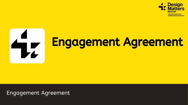 Building Designer Engagement Agreement with Insurance