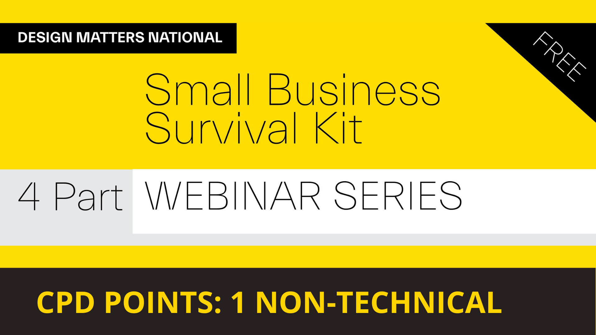 Design Matters National Small Business Survival Kit Part 3